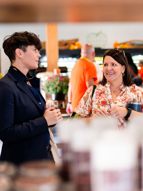 MarketonMainOpening-314 Customers Enjoying Conversation